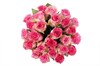 25 роз Малибу в шляпной коробке - фото 6423