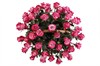 51 роза Дип Перпл в корзине - фото 6638