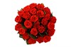 Букет 25 красных роз, 50/60 см - фото 6972